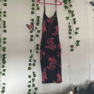 Stretchy tight fitted dress